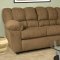 Mocha Fabric Modern Sofa & Loveseat w/Options