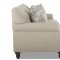 Burbank Sofa in Ecru Fabric by Klaussner w/Options