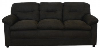 6300 Lisa Sofa & Loveseat Set in Bulldozer Black by Chelsea [CHFS-TU-6300 Lisa BBK]