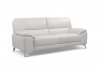 Tatiana Sofa & Loveseat Set in White Leather by Whiteline