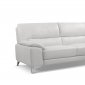 Tatiana Sofa & Loveseat Set in White Leather by Whiteline