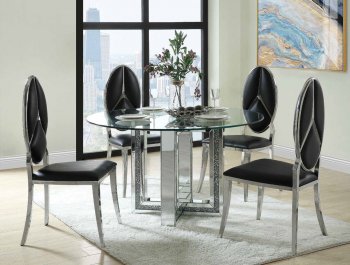 Noralie Dining Table DN00715 by Acme w/Optional Cyrene Chairs [AMDS-DN00715-DN00929 Noralie]