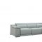 Hartley Power Motion Sofa Light Gray by Beverly Hills w/Options