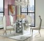 Noralie Dining Table DN00718 by Acme w/Optional Beige PU Chairs