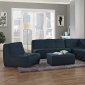 Align 5Pc Sectional Sofa Set in Azure Fabric by Modway