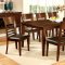 Hillsview I CM3916T-78 Dining Room 7Pc Set in Brown Cherry