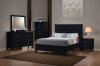 Coaster Black Finish Holland Modern Bedroom w/Optional Casegoods