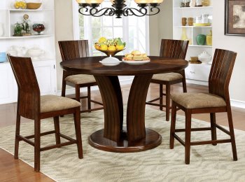 Montreal II CM3711RPT 5Pc Counter Height Dinette Set w/Options [FADS- CM3711RPT-Montreal-II]