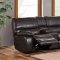 U0040 Motion Sofa Set in Espresso Bonded Leather by Global