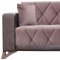 Venedik Sofa Bed in Brown Fabric by Casamode w/Options