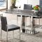 DT650 Dining Table w/Glass Top by Pantek with Optional Chairs