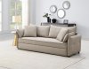 Irina Sleeper Sofa LV03110 in Beige Fabric by Acme