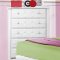 Sparkle 2004 Kids Bedroom in White by Homelegance w/Options