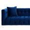 Bea Sofa TOV-S85 in Navy Velvet Fabric by TOV Furniture