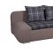 Strit Sofa Bed Convertible in Fabric by ESF