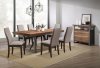 Spring Creek 7Pc Dining Room Set 106581 in Walnut by Coaste