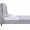 Lydia Bed in Gray Fabric by Modway