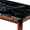 BK81C Coffee Table w/Black Faux Marble Top by American Eagle