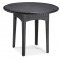 Black Modern 5pc Outdoor Dinette Set w/Weave Top Table