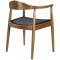 Presidential Dining Chair Set of 2 by Modway w/Black Seat