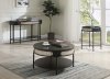 Colson Coffee Table 3Pc Set LV01076 in Black by Acme w/Options