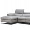 Serena Sectional Sofa in Premium Leather by J&M