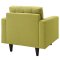 Empress Sofa in Wheatgrass Fabric by Modway w/Options