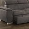 Ferriday Sectional Sofa 8228TP in Taupe Fabric by Homelegance