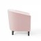 Prospect Accent Chair Set of 2 in Pink Velvet by Modway