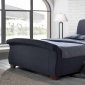 Bristol 300524 Upholstered Bed in Dark Grey by Coaster w/Storage