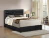 B145 Upholstered Bed in Black