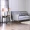 Hallie Sofa SM8821 in Gray Linen-Like Fabric