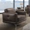 Reagan Sofa 55080 in Brown Stone Polished Microfiber by Acme