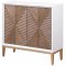 Gretchen Accent Cabinet 950408 in White & Brown by Coaster