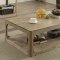 Zaina Coffee Table & End Table 82235 3Pc Set Natural Oak by Acme