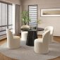 Hollis Dining Table DN02155 by Acme w/Optional Swivel Chairs