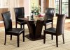 CM3710RT Dining Table in Dark Cherry w/Optional Black Chairs