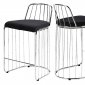 Gio Counter Height Stools 760 Set of 2 in Black by Meridian