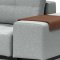 Grand D.E.L. Sofa Bed in Light Gray Fabric by Innovation