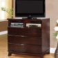 CM7228 CeranoTV Stand in Brown Cherry