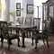 Petersburg Dining Table CM3185DG in Dark Gray w/Options