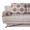 Fantasy Daisy Cream Sofa Bed in Fabric by Sunset w/Options