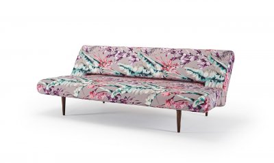 Unfurl Sofa Bed in Botany Floral Fabric 682 by Innovation Living