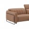 President Power Motion Sofa in Cognac Leather by J&M w/Options