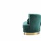 Arvada Sofa & Loveseat Set in Green Velvet by VIG w/Options