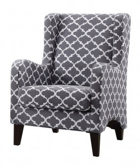 Adlai Accent Chair 1277F2S Set of 2 in Grey by Homelegance