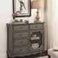 950630 Accent Cabinet in Distressed Grey by Coaster