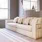 Mobray Sofa in Beige Velvet Fabric by VIG