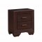 Kauffman Bedroom 5Pc Set 204390 in Dark Cocoa by Coaster