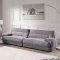 Cadenza Sofa LV03260 in Gray Corduroy Fabric by Acme w/Options